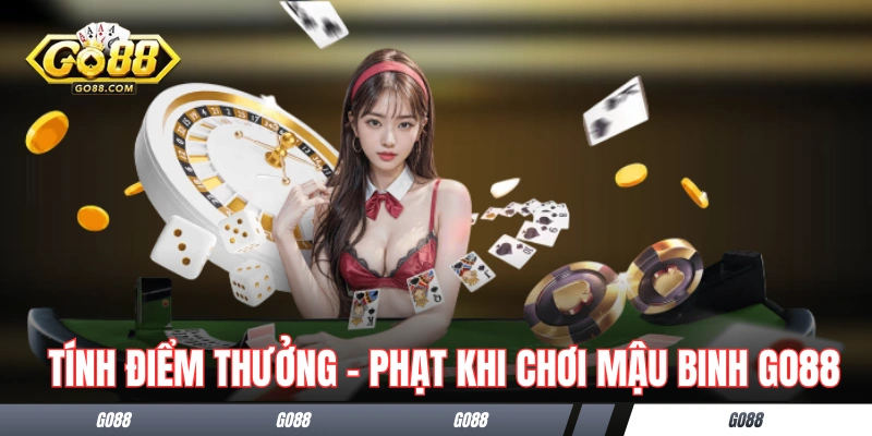 Tính điểm thưởng - phạt khi chơi Mậu Binh tại GO88